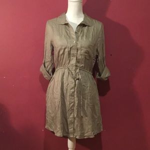 JAPNA olive green dress